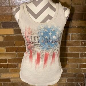 old Harley Davidson tank